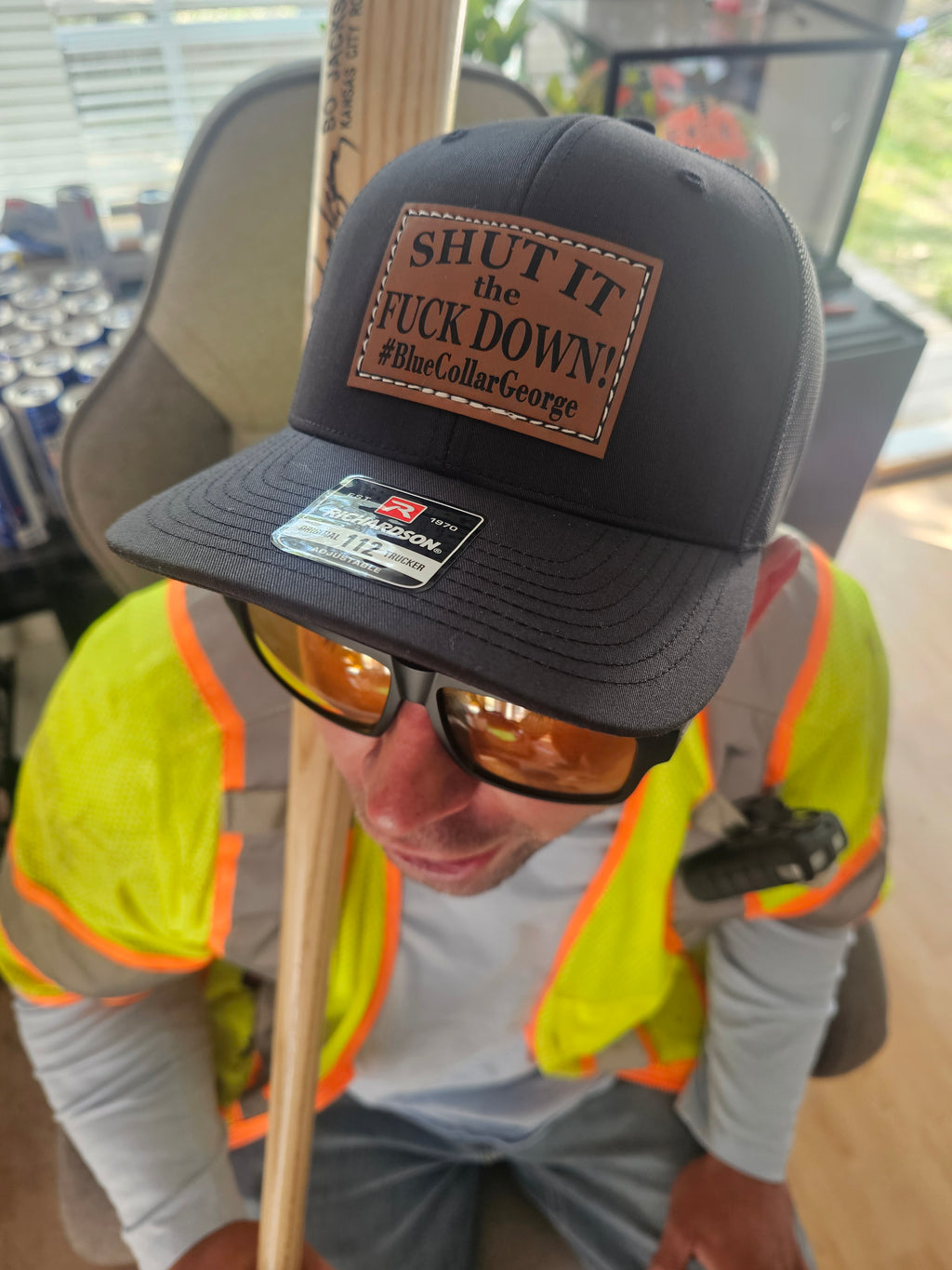 SHUT IT THE FUCK DOWN! PATCH HAT