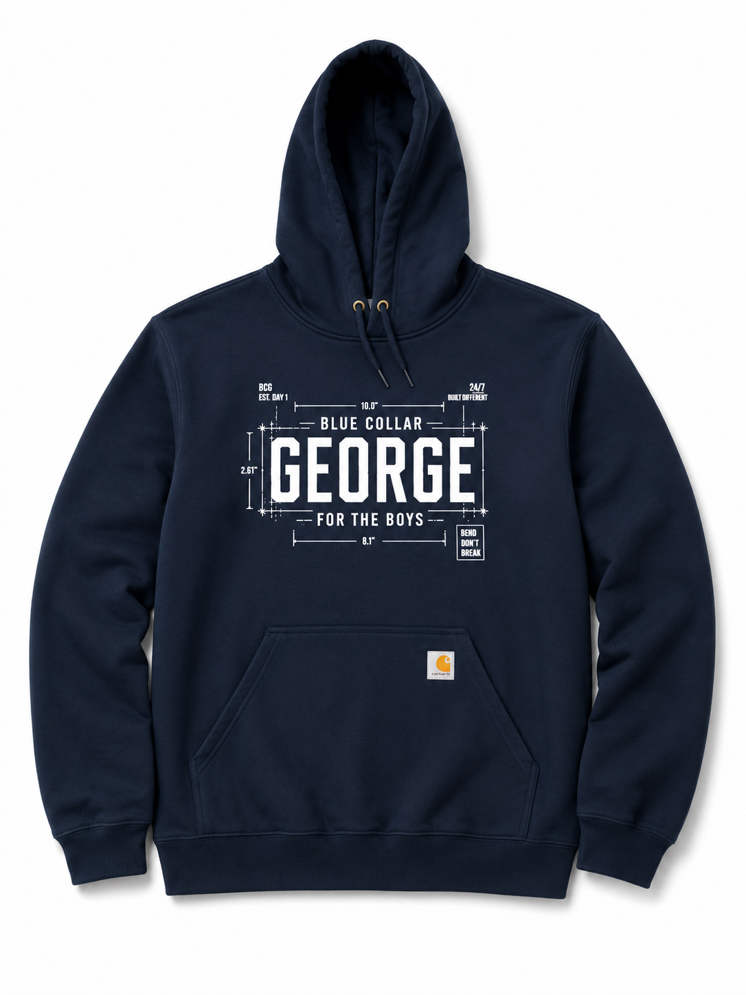 SWEATSHIRT (NAVY) "BCG"