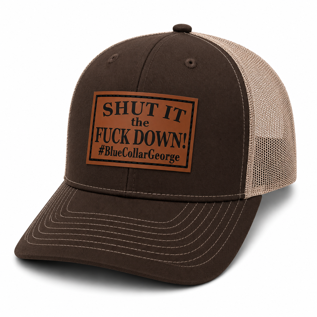 SHUT IT THE FUCK DOWN! PATCH HAT
