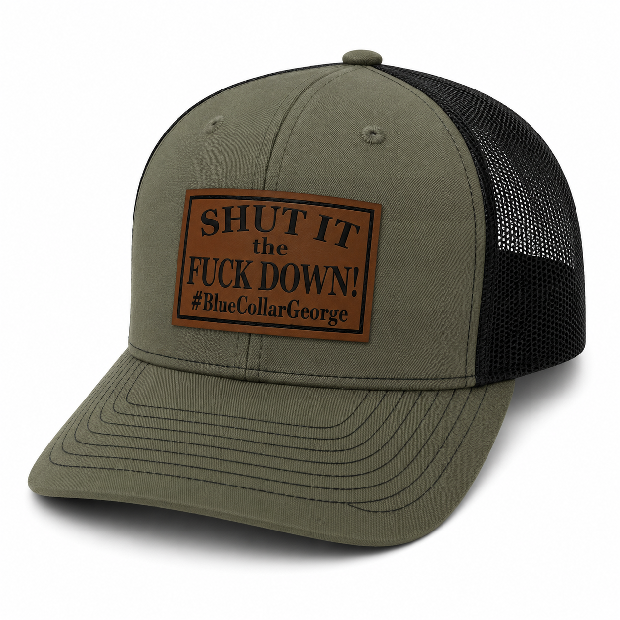 SHUT IT THE FUCK DOWN! PATCH HAT
