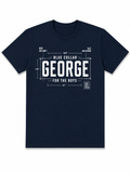 SHORT SLEEVE (NAVY) "BCG" TEE