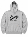 SWEATSHIRT (GREY) "GEORGE" LOGO