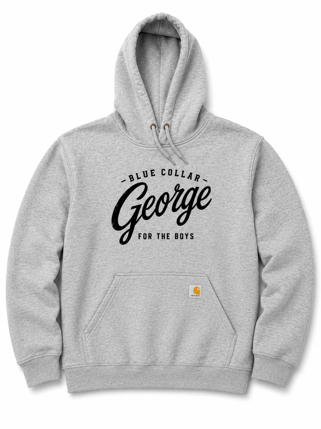 SWEATSHIRT (GREY) "GEORGE" LOGO